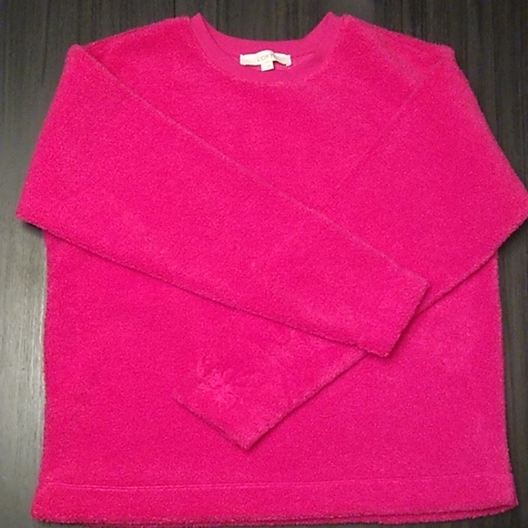 LOFT fuzzy poodle texture fleece - Picture 5 of 8